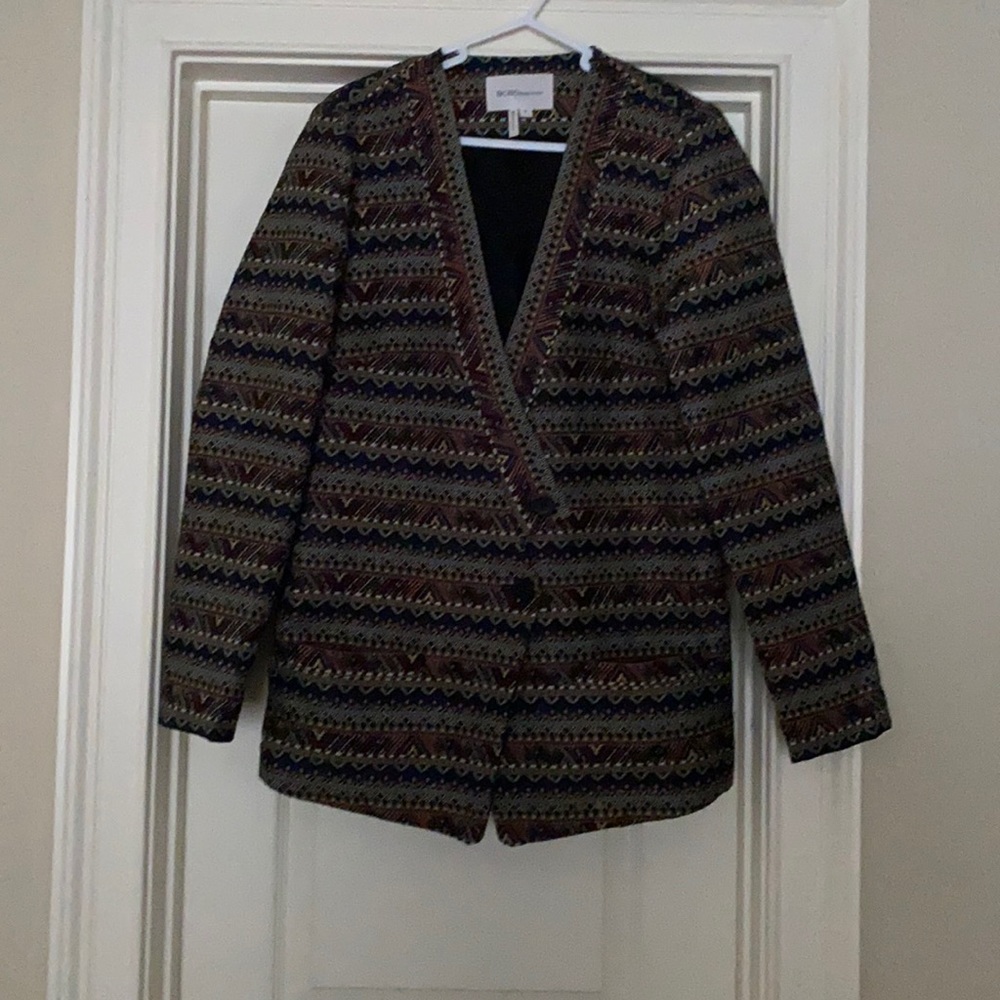 Printed blazer